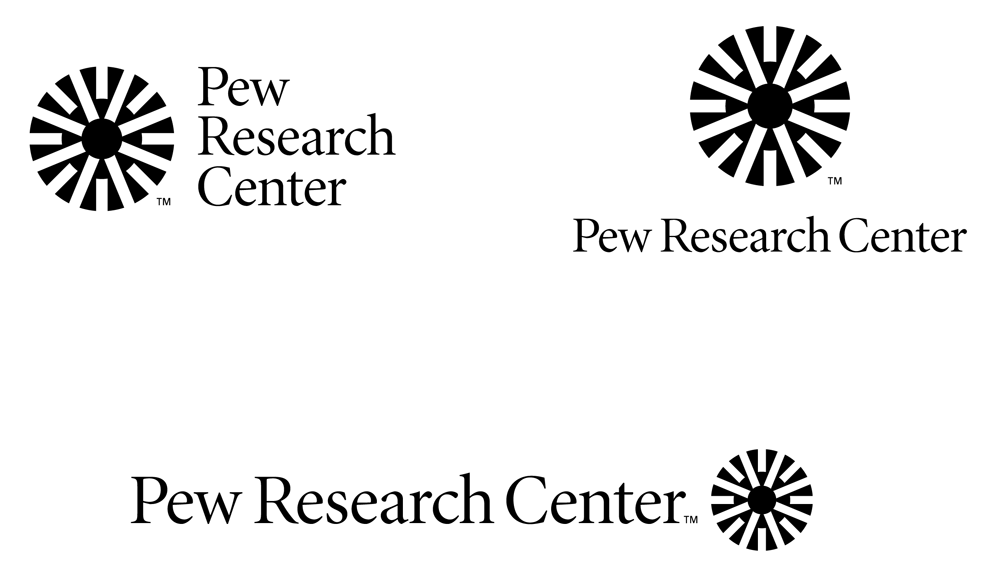 皮尤研究中心新logo深圳企业画册设计国外Vi设计欣赏