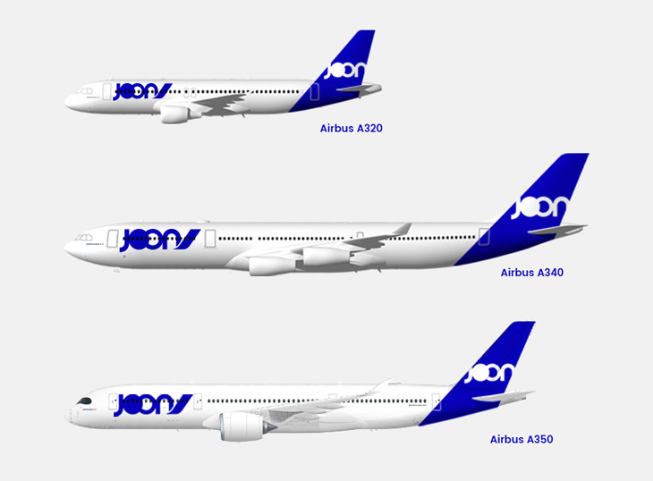 法国新航空公司JOON标志-深圳优秀品牌设计公司