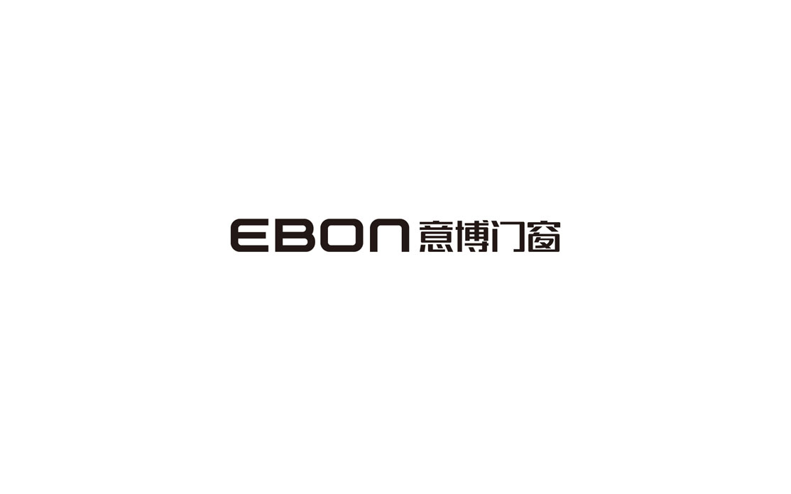 意博门窗logo设计